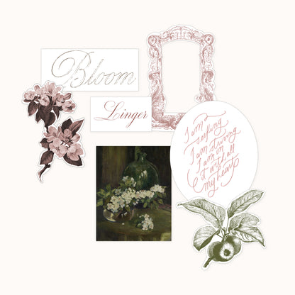 Apple Blossom Sticker Set