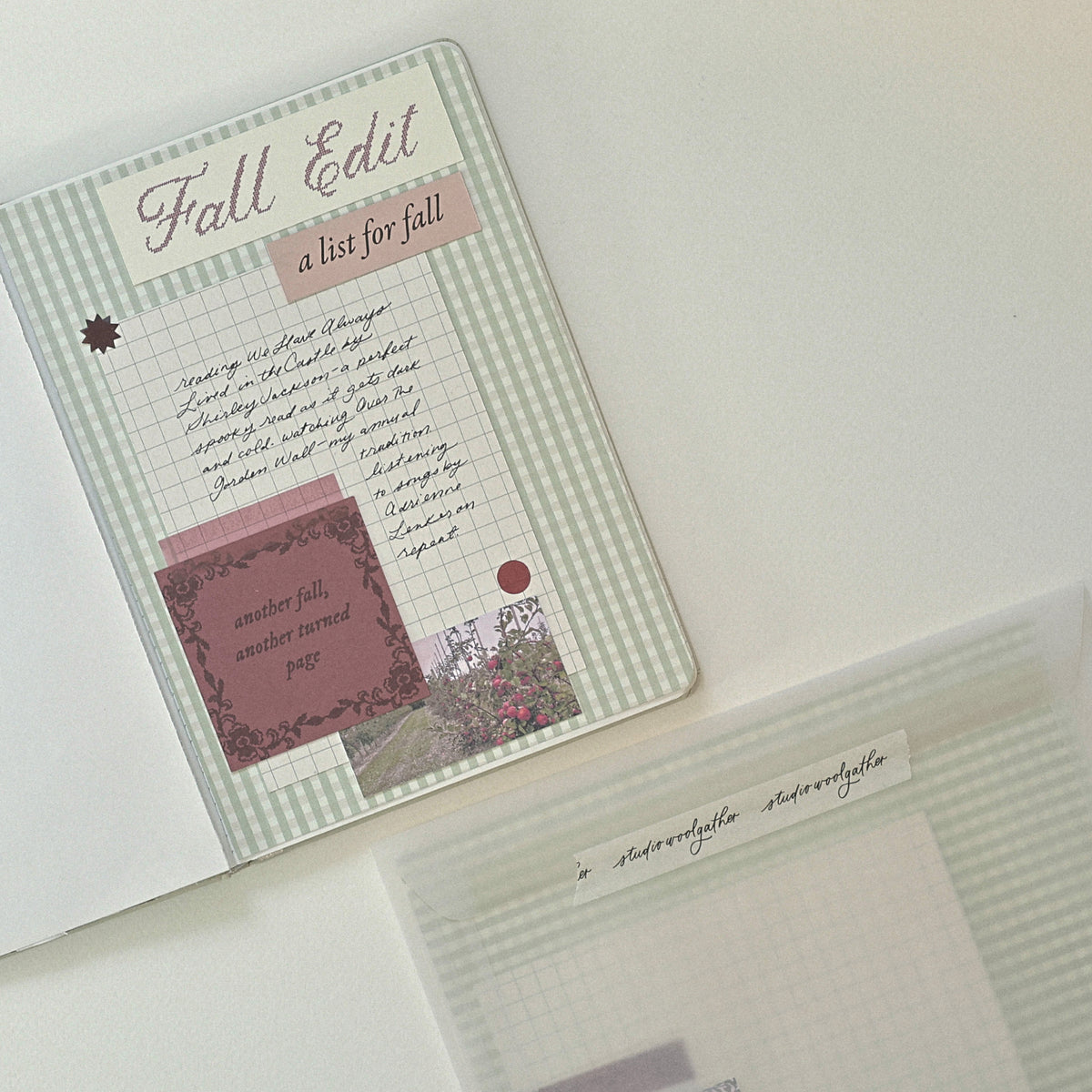 Fall Edit Journal Kit || Lifestyle + Packaging Image