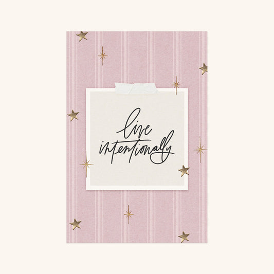 Live Intentionally Digital Download || Product Image