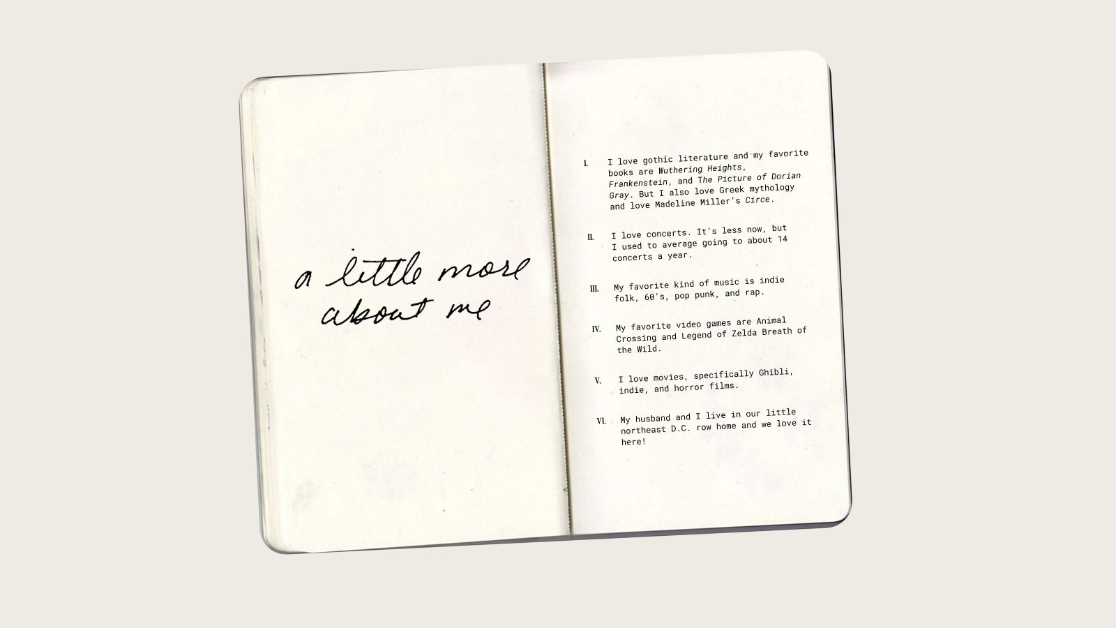 A little more about me