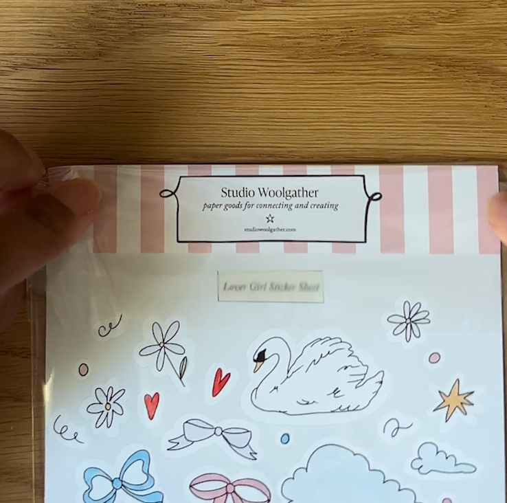 Lover Girl Sticker Sheet || Lifestyle Video